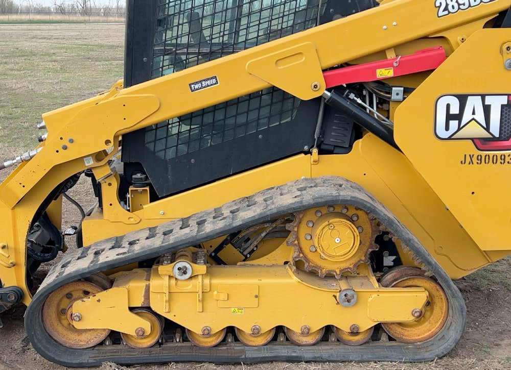 2019 CATERPILLAR 289D3 SKID STEER TRACK LOADER CAB CRAWLER BOX BLADE - Inventory #53147 - Image 3