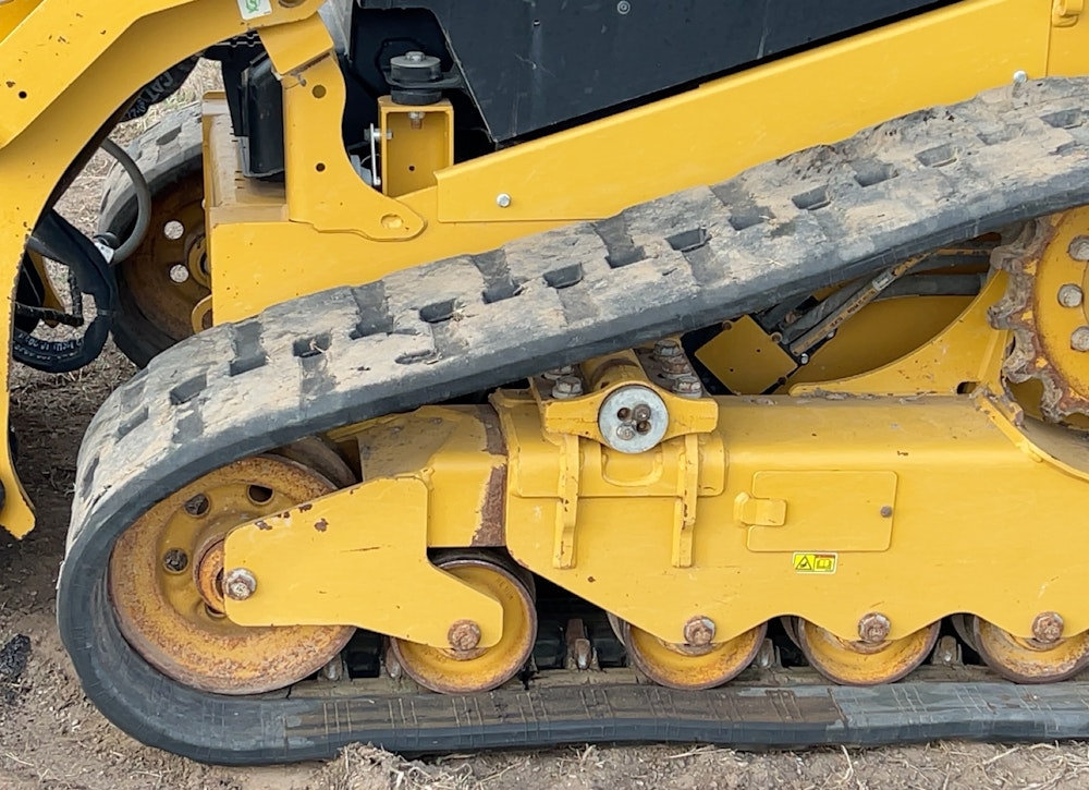 2019 CATERPILLAR 289D3 SKID STEER TRACK LOADER CAB CRAWLER BOX BLADE - Inventory #53147 - Image 4